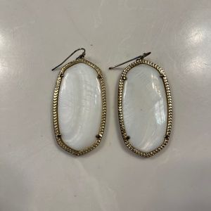 Kendra Scott white Danielle earrings